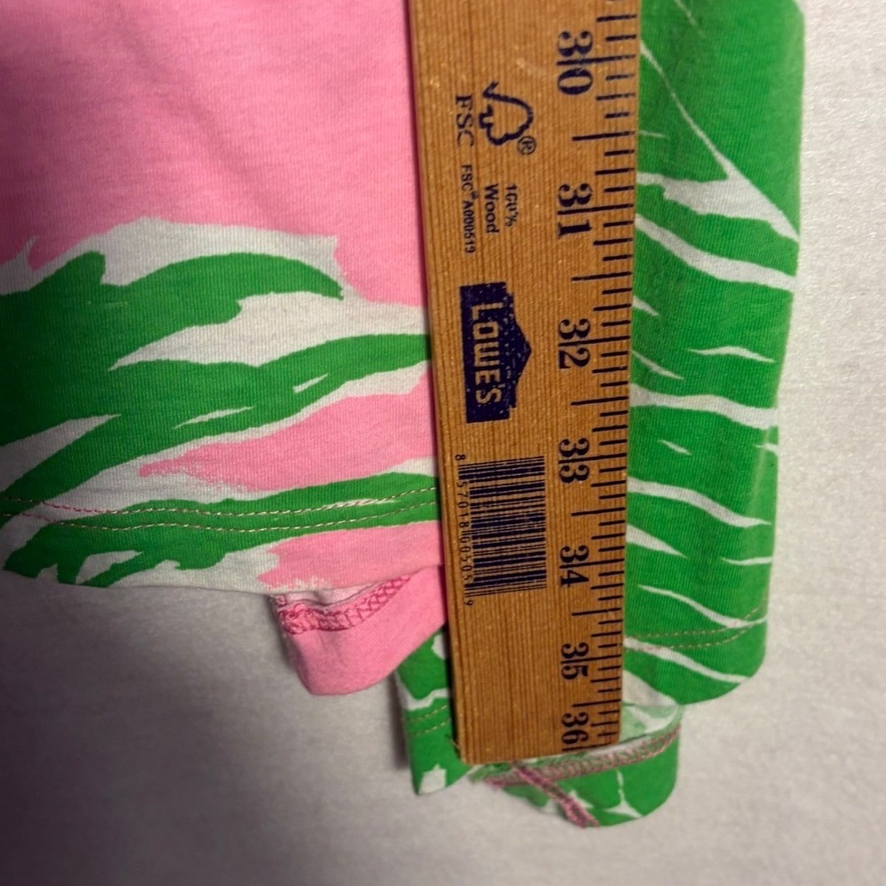 Lilly Pulitzer Flamenco dress womens tank hot pink pineapples summer L Coastal - Picture 8 of 9